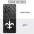 NFL New Orleans Saints Black & White Galaxy S20 Ultra 5G Skin